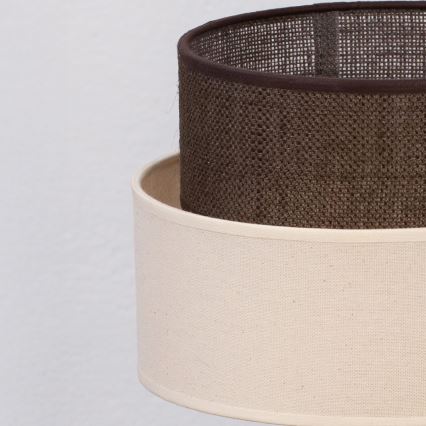 Brilagi - Επιτραπέζιο φωτιστικό LED BOHO STYLE 1xE27/15W/230V κρεμ/καφέ