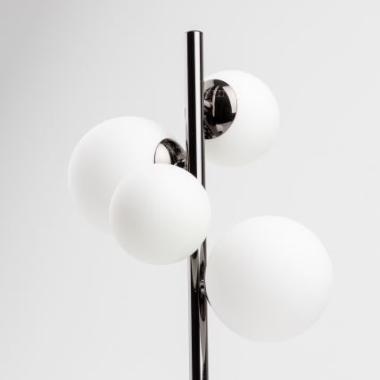 Brilagi - Επιτραπέζιο φωτιστικό LED MILLA 4xG9/3W/230V μαύρο χρώμιο/λευκό