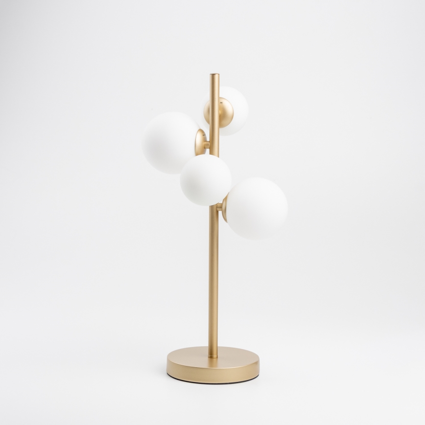 Brilagi - Επιτραπέζιο φωτιστικό LED MILLA 4xG9/3W/230V χρυσό/λευκό