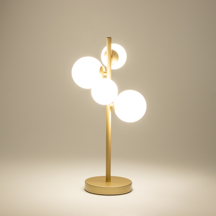 Brilagi - Επιτραπέζιο φωτιστικό LED MILLA 4xG9/3W/230V χρυσό/λευκό