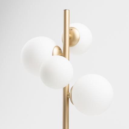 Brilagi - Επιτραπέζιο φωτιστικό LED MILLA 4xG9/3W/230V χρυσό/λευκό