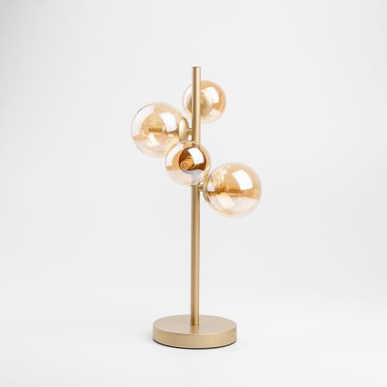 Brilagi - Επιτραπέζιο φωτιστικό LED MILLA 4xG9/3W/230V χρυσό