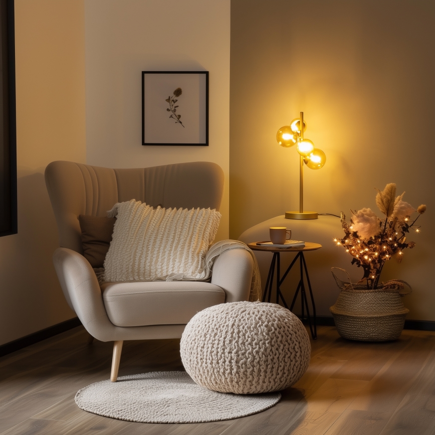 Brilagi - Επιτραπέζιο φωτιστικό LED MILLA 4xG9/3W/230V χρυσό