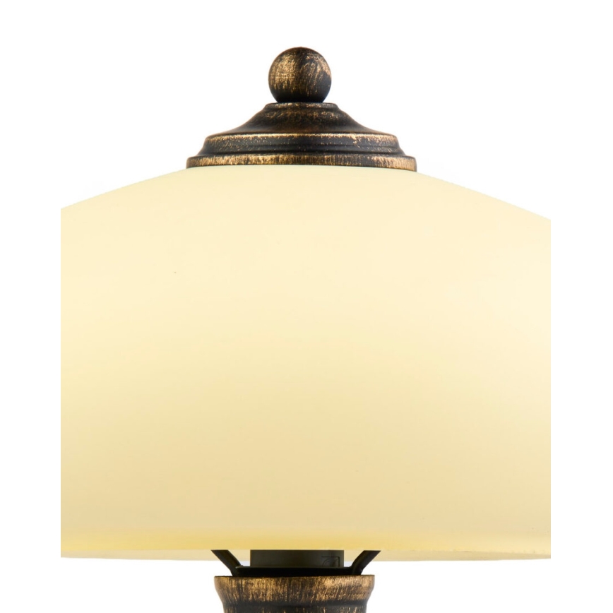 Brilagi - Επιτραπέζιο φωτιστικό MOLLERO 1xE14/11W/230V μπρονζέ/πατίνα