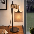 BRILAGI - Επιτραπέζιο φωτιστικό NUBILA 1xE27/40W/230V καφέ/μαύρο