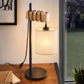 BRILAGI - Επιτραπέζιο φωτιστικό NUBILA 1xE27/40W/230V καφέ/μαύρο/κρεμ