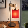 BRILAGI - Επιτραπέζιο φωτιστικό NUBILA 1xE27/40W/230V καφέ/μαύρο/κόκκινο