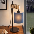 BRILAGI - Επιτραπέζιο φωτιστικό NUBILA 1xE27/40W/230V καφέ/μαύρο/σκούρο μπλε