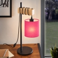 BRILAGI - Επιτραπέζιο φωτιστικό NUBILA 1xE27/40W/230V καφέ/μαύρο/ροζ