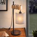 BRILAGI - Επιτραπέζιο φωτιστικό NUBILA 1xE27/40W/230V καφέ/μαύρο/γκρι