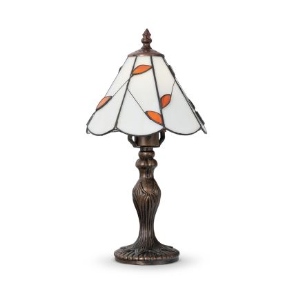 Brilagi - Επιτραπέζιο φωτιστικό Tiffany από βιτρώ FOLIA 1xE27/60W/230V