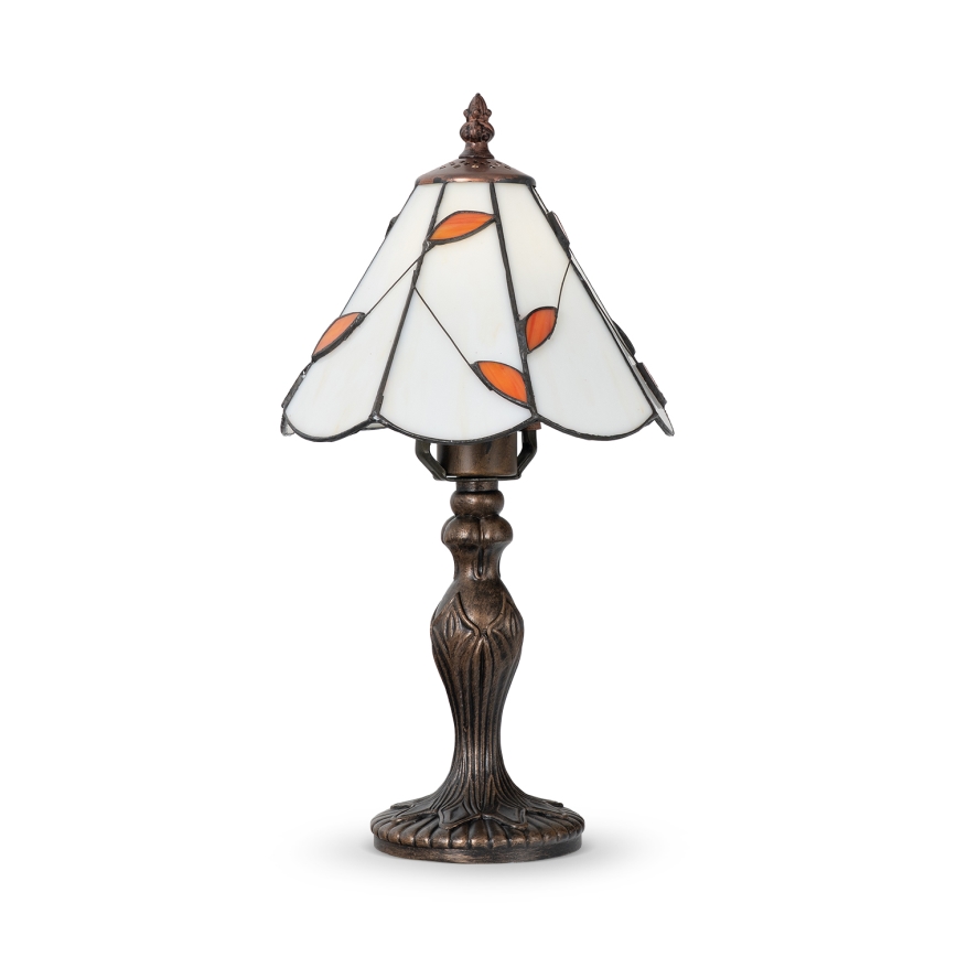 Brilagi - Επιτραπέζιο φωτιστικό Tiffany από βιτρώ FOLIA 1xE27/60W/230V