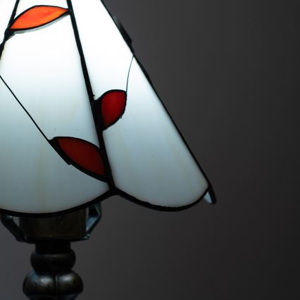 Brilagi - Επιτραπέζιο φωτιστικό Tiffany από βιτρώ FOLIA 1xE27/60W/230V