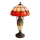 Brilagi - Επιτραπέζιο φωτιστικό Tiffany από βιτρό SIENNA 1xE27/60W/230V + 1xE14/40W