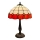 Brilagi - Επιτραπέζιο φωτιστικό Tiffany SIENNA με βιτρώ 2xE27/60W/230V