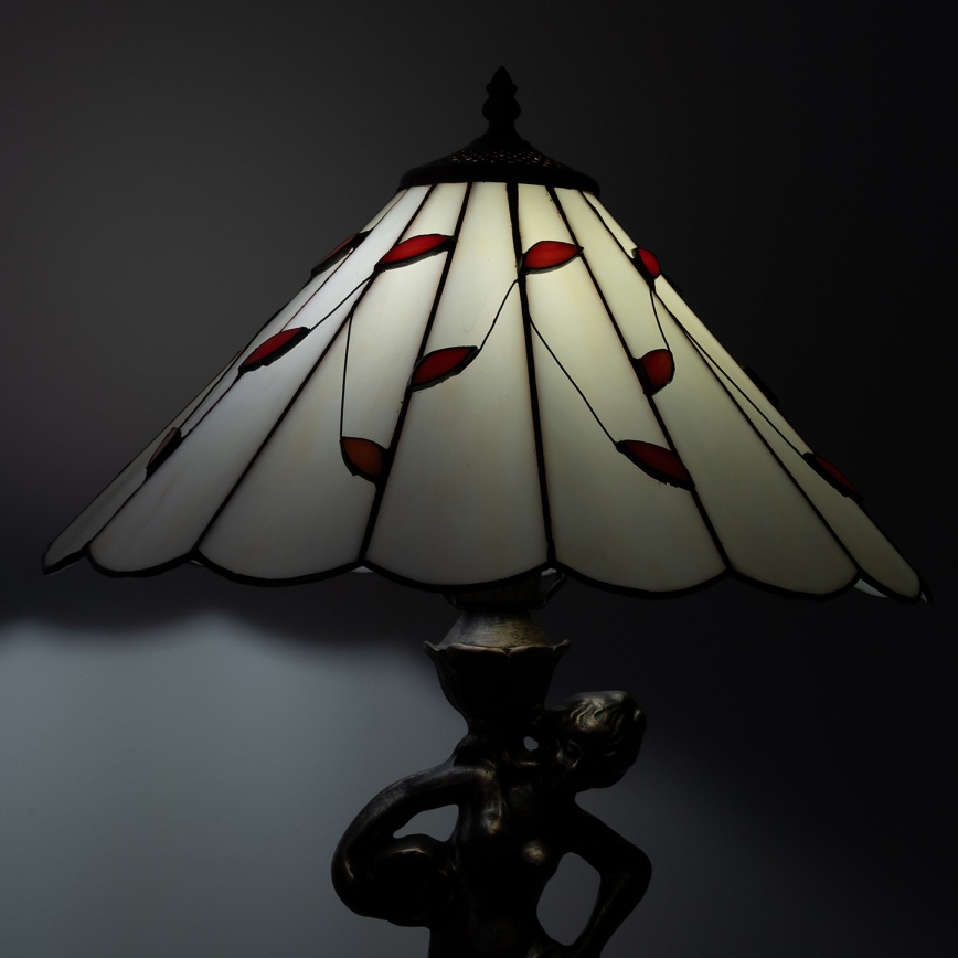Brilagi - Επιτραπέζιο φωτιστικό Tiffany βιτρώ FOLIA 1xE27/60W/230V