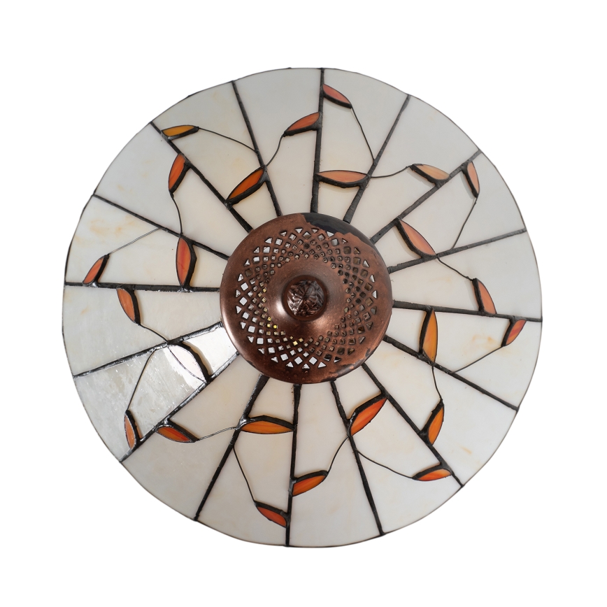 Brilagi - Επιτραπέζιο φωτιστικό Tiffany βιτρώ FOLIA 1xE27/60W/230V
