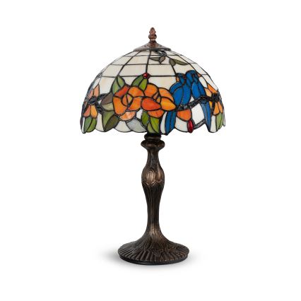 Brilagi - Επιτραπέζιο φωτιστικό Tiffany βιτρώ JUNGLE 1xE27/60W/230V