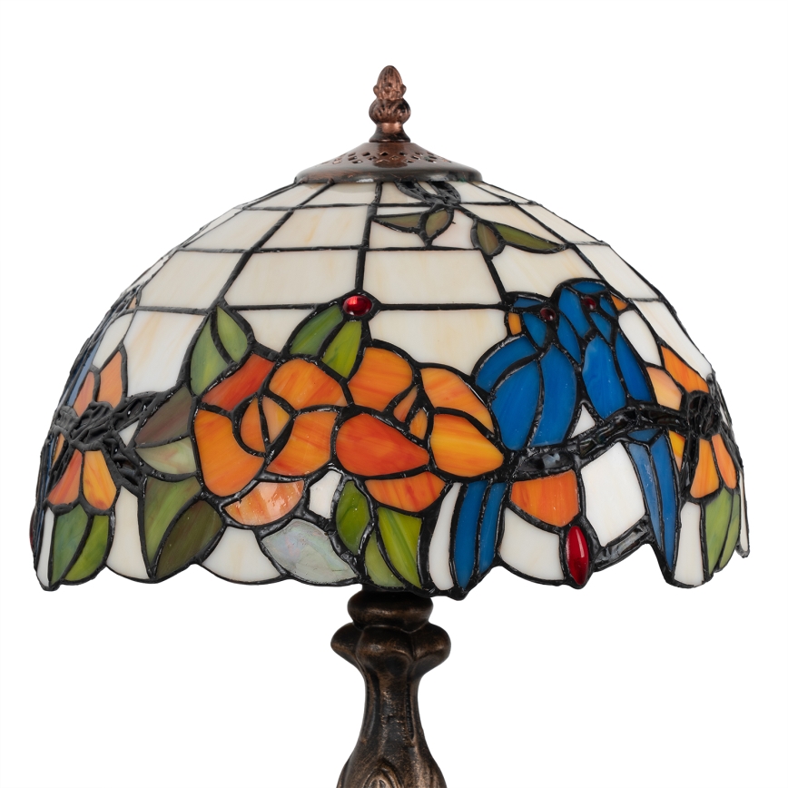Brilagi - Επιτραπέζιο φωτιστικό Tiffany βιτρώ JUNGLE 1xE27/60W/230V