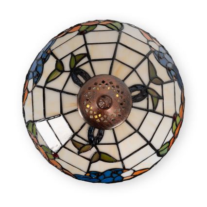 Brilagi - Επιτραπέζιο φωτιστικό Tiffany βιτρώ JUNGLE 1xE27/60W/230V
