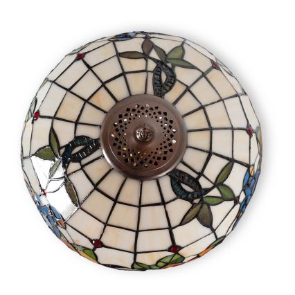 Brilagi - Επιτραπέζιο φωτιστικό Tiffany βιτρώ JUNGLE 1xE27/60W/230V