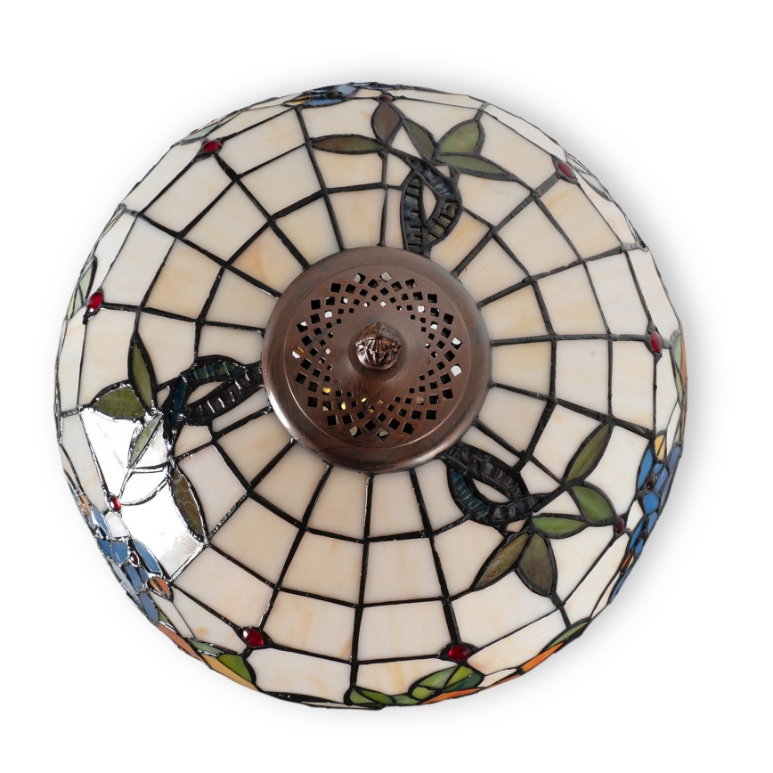 Brilagi - Επιτραπέζιο φωτιστικό Tiffany βιτρώ JUNGLE 1xE27/60W/230V
