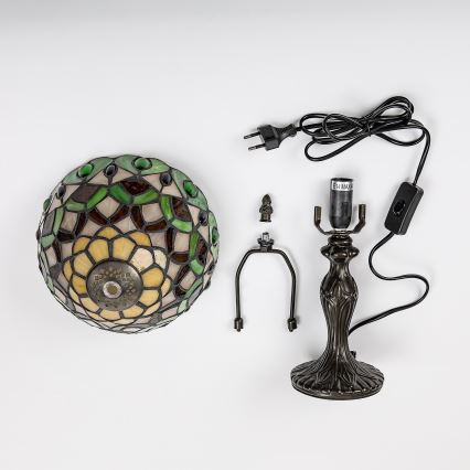 Brilagi - Επιτραπέζιο φωτιστικό Tiffany βιτρώ MARGARET 1xE14/40W/230V