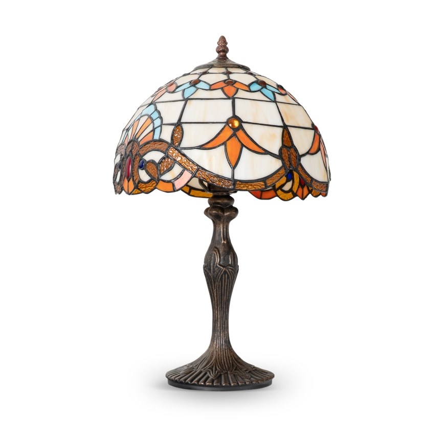 Brilagi - Επιτραπέζιο φωτιστικό Tiffany βιτρώ MIRABELLA 1xE27/60W/230V