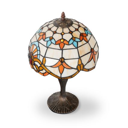 Brilagi - Επιτραπέζιο φωτιστικό Tiffany βιτρώ MIRABELLA 1xE27/60W/230V