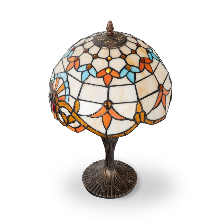 Brilagi - Επιτραπέζιο φωτιστικό Tiffany βιτρώ MIRABELLA 1xE27/60W/230V