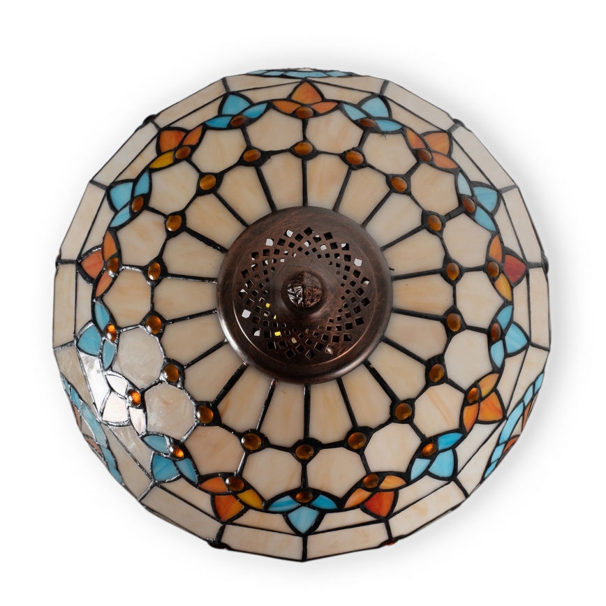 Brilagi - Επιτραπέζιο φωτιστικό Tiffany βιτρώ MIRABELLA 1xE27/60W/230V