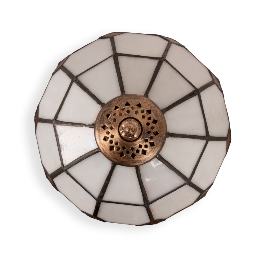 Brilagi - Επιτραπέζιο φωτιστικό Tiffany βιτρώ SIENNA 1xE27/60W/230V