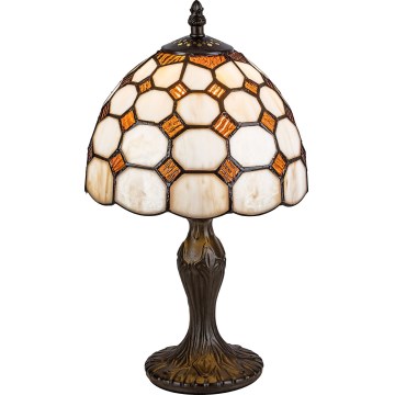 Brilagi - Επιτραπέζιο φωτιστικό Tiffany βιτρό DORAN 1xE14/40W/230V
