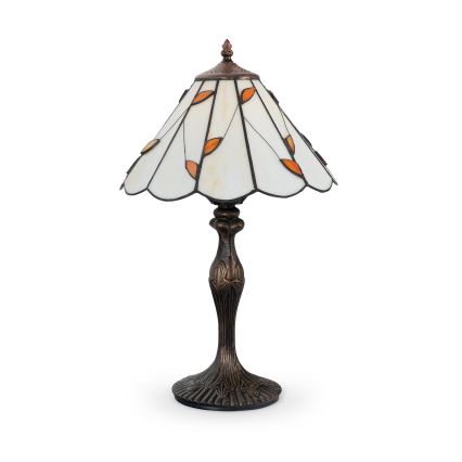 Brilagi - Επιτραπέζιο φωτιστικό Tiffany βιτρό FOLIA 1xE27/60W/230V