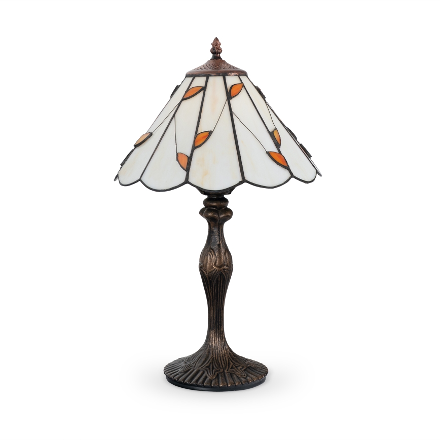 Brilagi - Επιτραπέζιο φωτιστικό Tiffany βιτρό FOLIA 1xE27/60W/230V