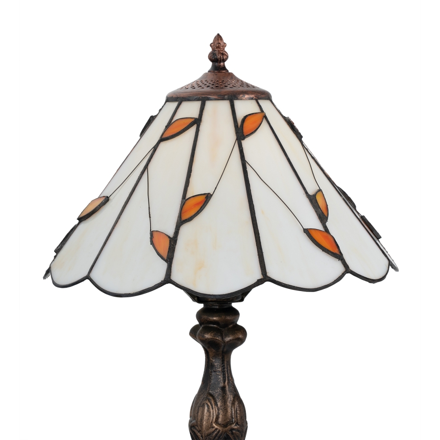 Brilagi - Επιτραπέζιο φωτιστικό Tiffany βιτρό FOLIA 1xE27/60W/230V