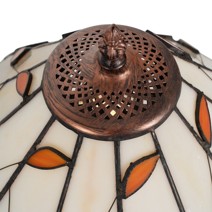Brilagi - Επιτραπέζιο φωτιστικό Tiffany βιτρό FOLIA 1xE27/60W/230V