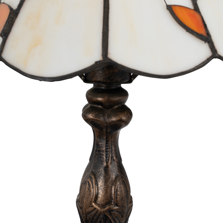 Brilagi - Επιτραπέζιο φωτιστικό Tiffany βιτρό FOLIA 1xE27/60W/230V