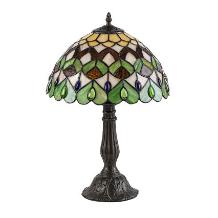 Brilagi - Επιτραπέζιο φωτιστικό Tiffany με βιτρώ MARGARET 1xE27/40W/230V