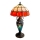 Brilagi - Επιτραπέζιο φωτιστικό Tiffany με βιτρώ SIENNA 1xE27/60W/230V + 1xE14/40W