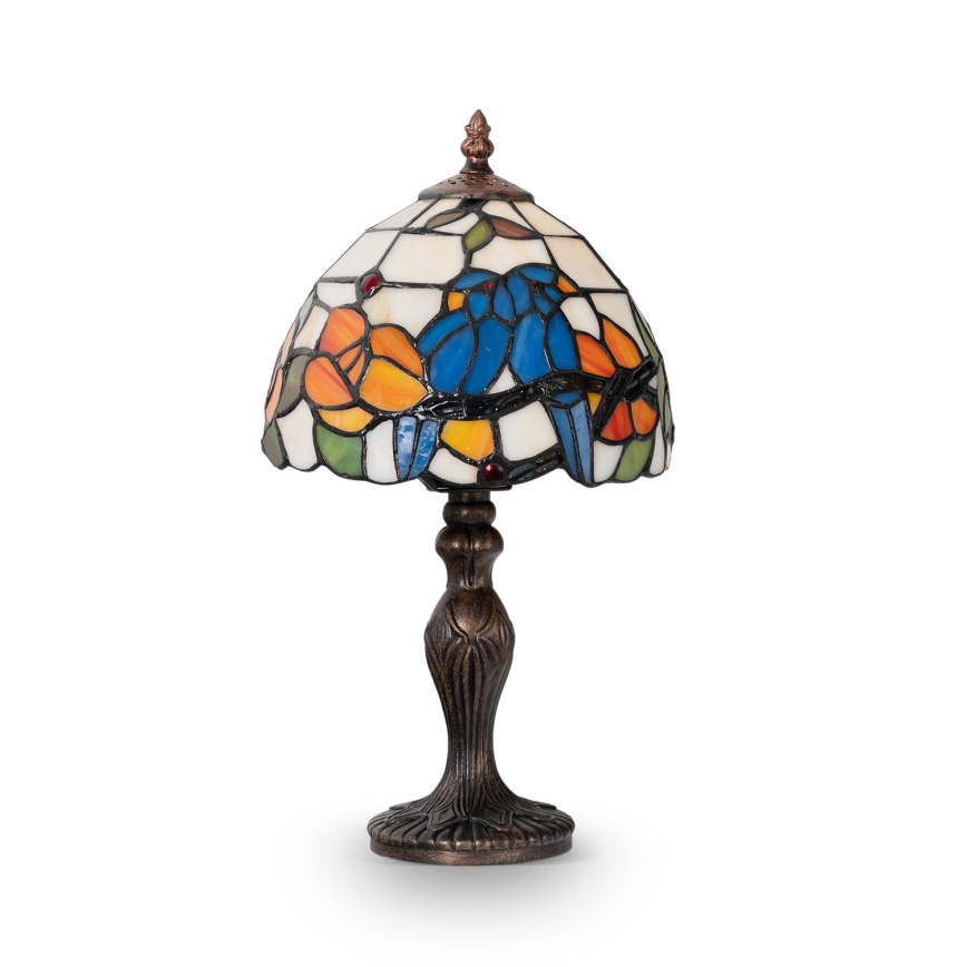 Brilagi - Επιτραπέζιο φωτιστικό Tiffany με βιτρό JUNGLE 1xE27/60W/230V