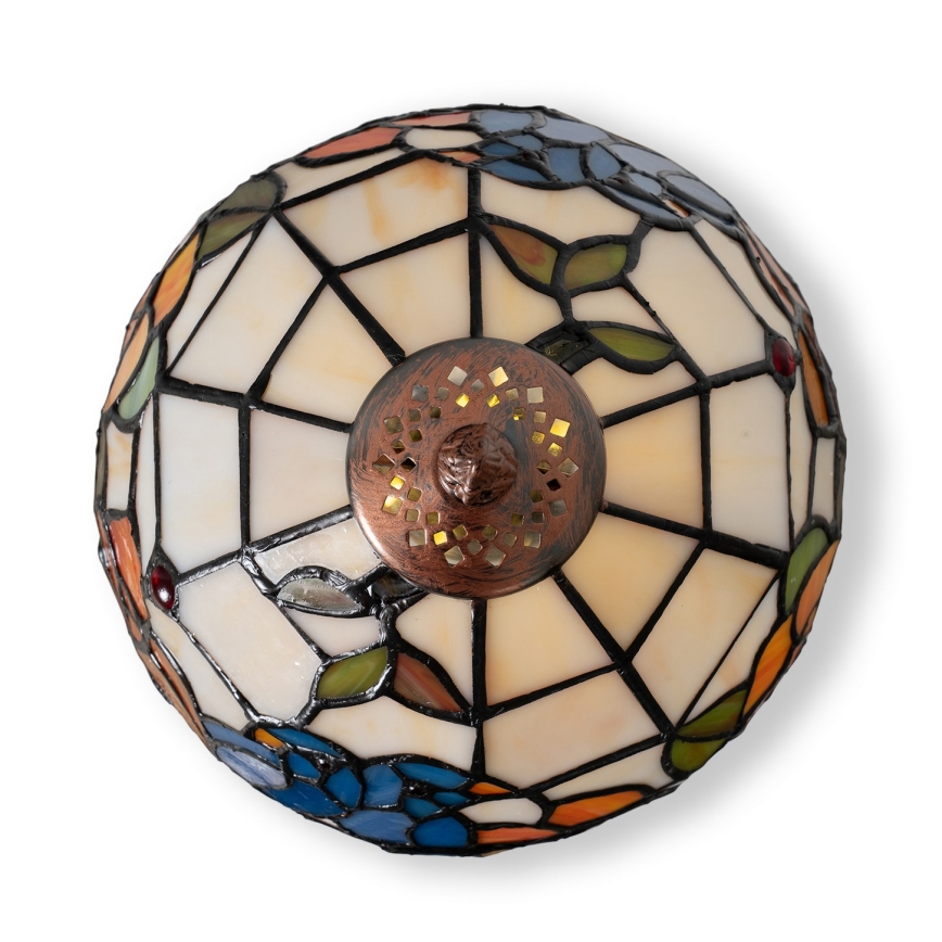 Brilagi - Επιτραπέζιο φωτιστικό Tiffany με βιτρό JUNGLE 1xE27/60W/230V