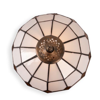 Brilagi - Επιτραπέζιο φωτιστικό Tiffany με βιτρό SIENNA 1xE27/60W/230V