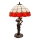 Brilagi - Επιτραπέζιο φωτιστικό Tiffany με βιτρό SIENNA 1xE27/60W/230V