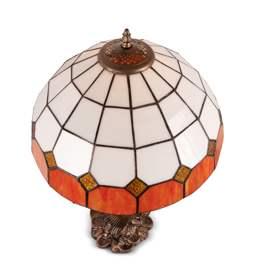 Brilagi - Επιτραπέζιο φωτιστικό Tiffany με βιτρό SIENNA 1xE27/60W/230V