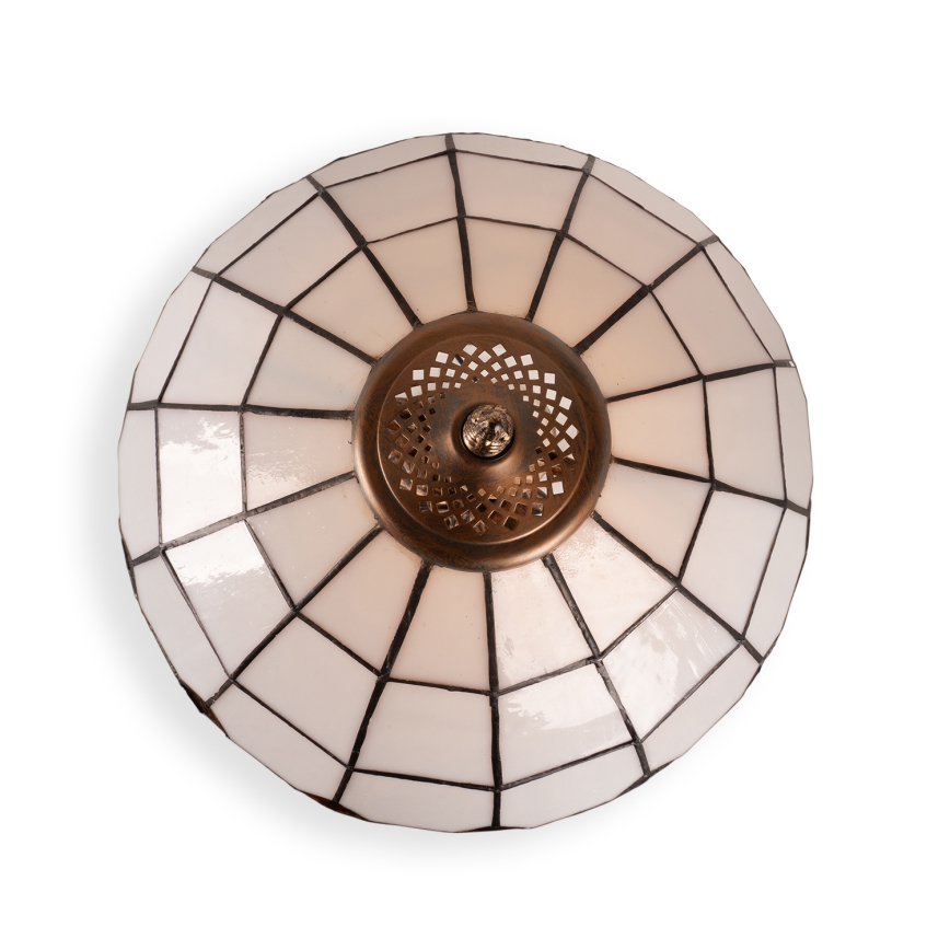 Brilagi - Επιτραπέζιο φωτιστικό Tiffany με βιτρό SIENNA 1xE27/60W/230V