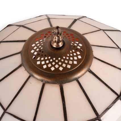 Brilagi - Επιτραπέζιο φωτιστικό Tiffany με βιτρό SIENNA 1xE27/60W/230V