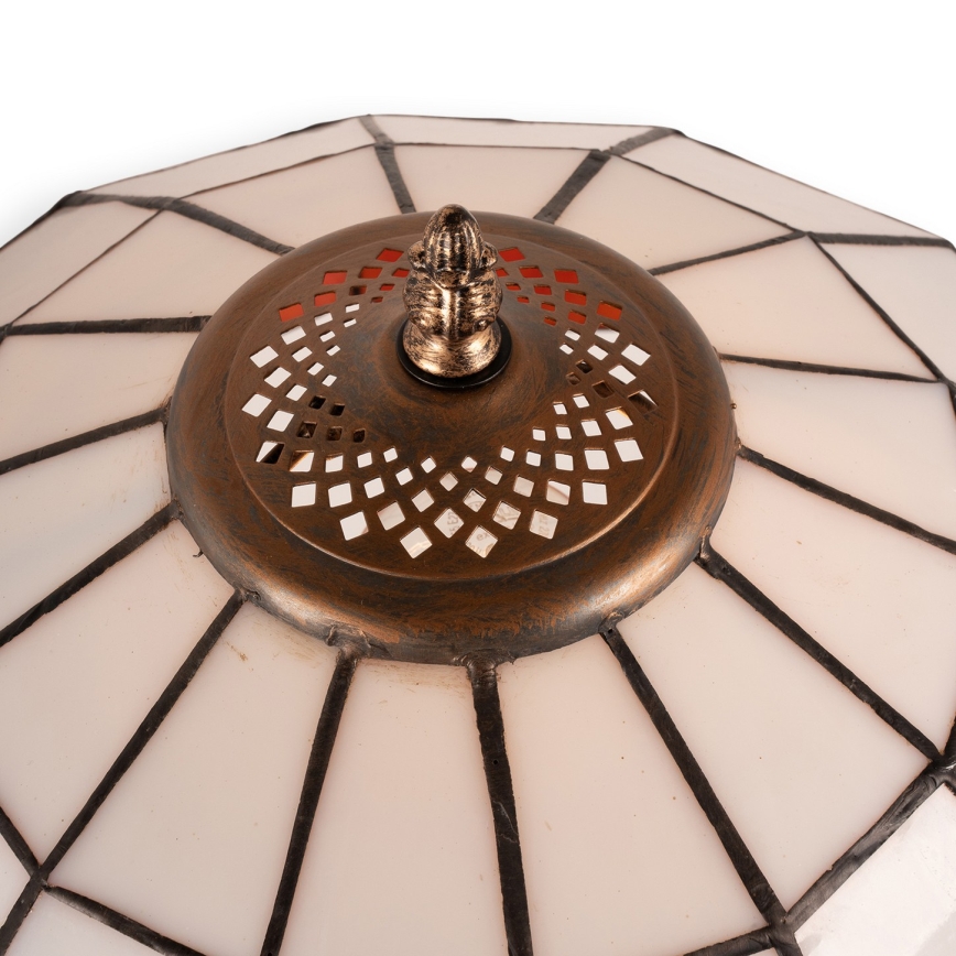 Brilagi - Επιτραπέζιο φωτιστικό Tiffany με βιτρό SIENNA 1xE27/60W/230V