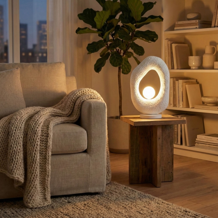 Brilagi - Επιτραπέζιο φωτιστικό WABI SABI 1xG9/8W/230V λευκό