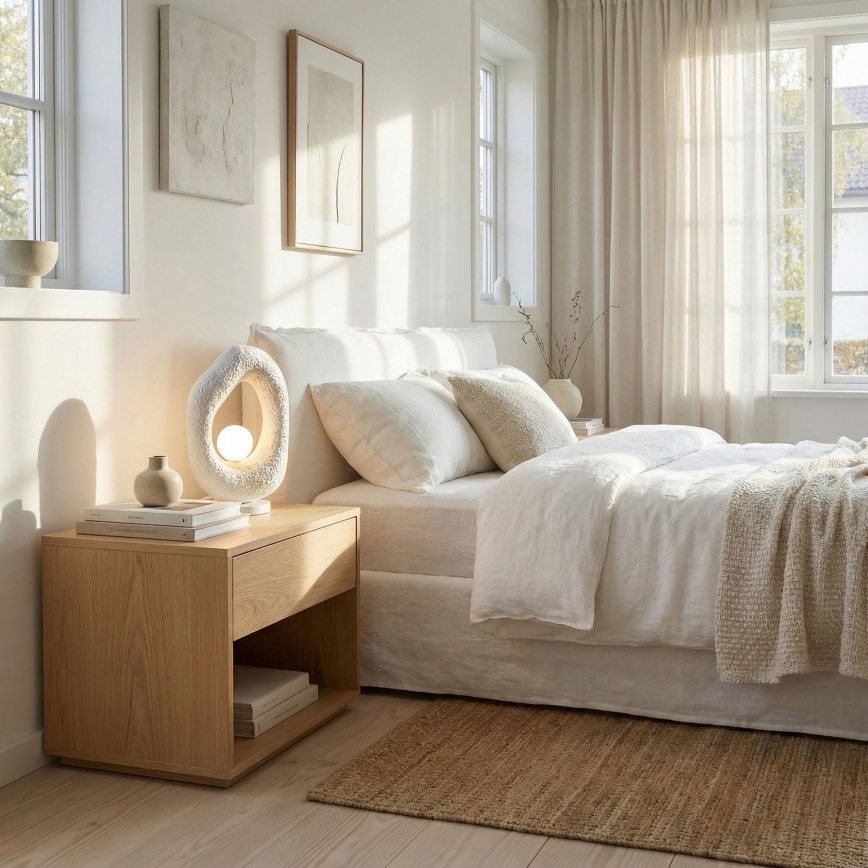 Brilagi - Επιτραπέζιο φωτιστικό WABI SABI 1xG9/8W/230V λευκό